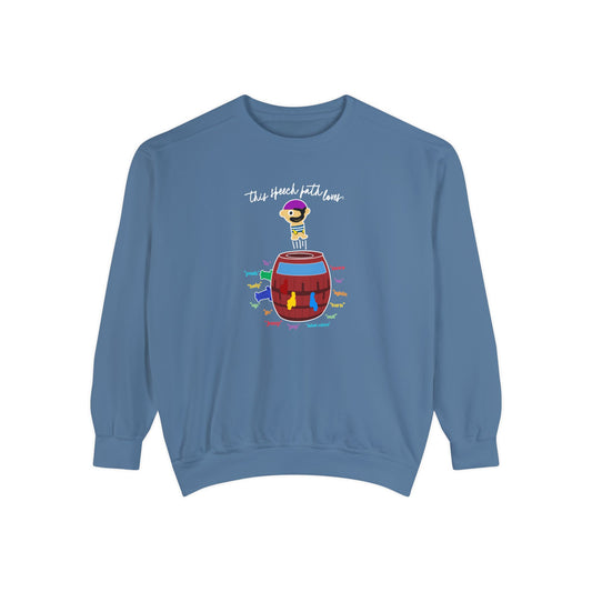 pirate speech path loves comfort colors crewneck