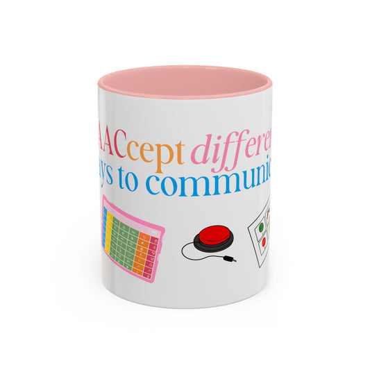 AACcept different ways to communicate mug