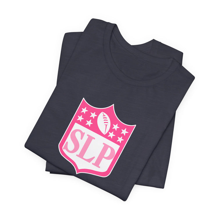 SLP football crest tee