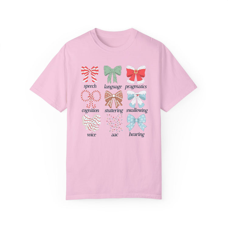 merry bow slp scope comfort colors tee