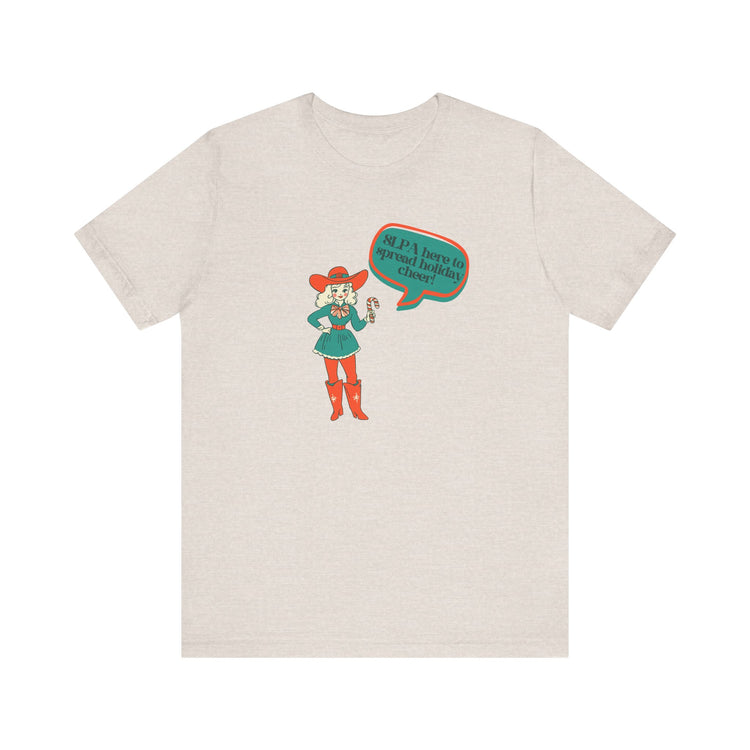 cowgirl SLPA elf short sleeve tee