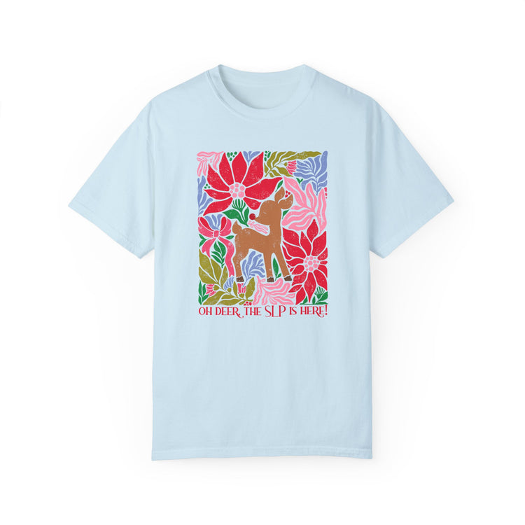 oh deer, the slp is here comfort colors tee