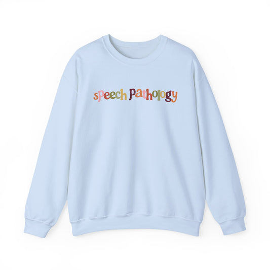 fall speech pathology crewneck