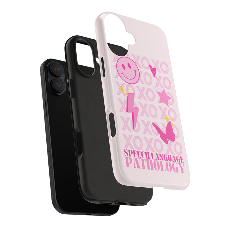 xoxo speech pathology iPhone case