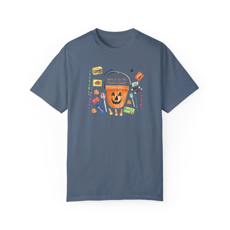 trick or treat comfort colors tee