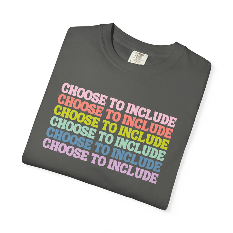 choose to include comfort colors tee