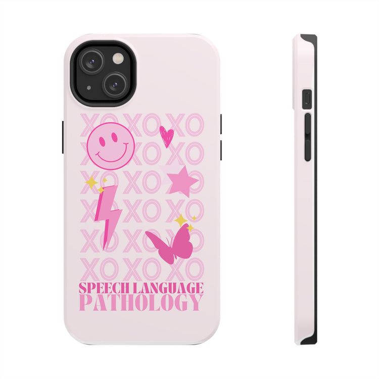 xoxo speech pathology iPhone case