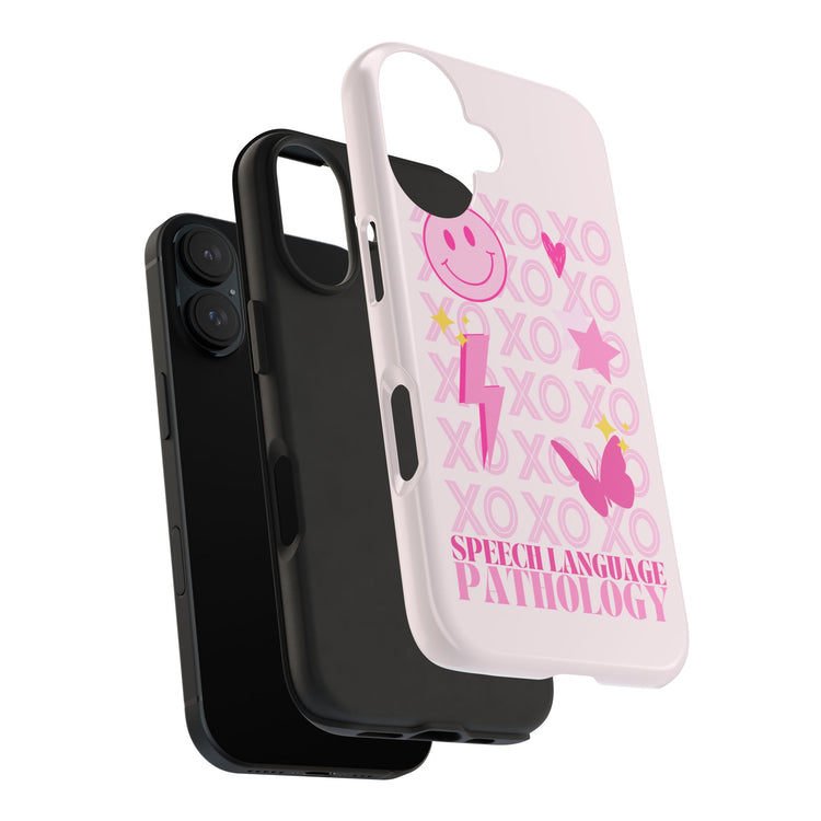 xoxo speech pathology iPhone case