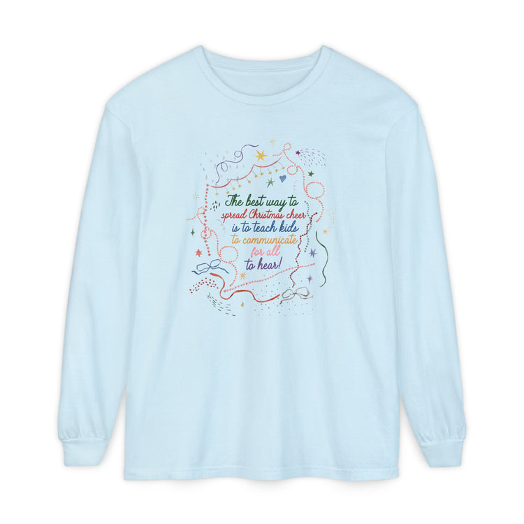 spreading SLP cheer long sleeve tee
