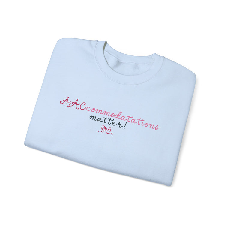 AACcommodations crewneck
