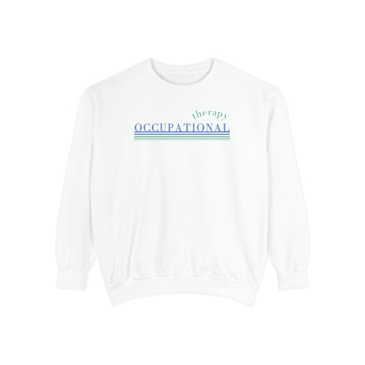 OT blue lines comfort colors crewneck
