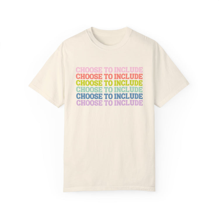 choose to include comfort colors tee