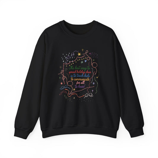 SLP spread holiday cheer crewneck
