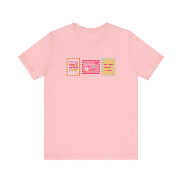 SLP stamps tee