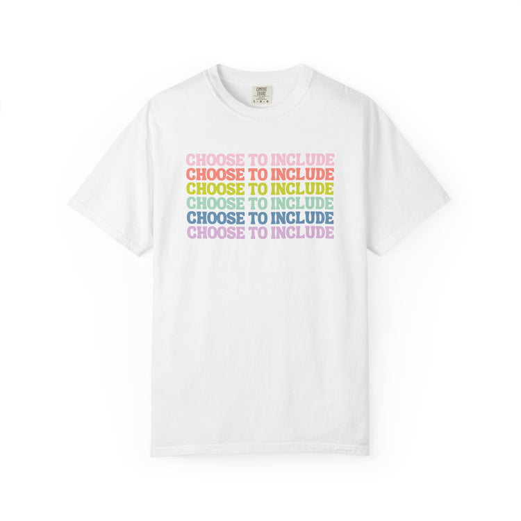 choose to include comfort colors tee