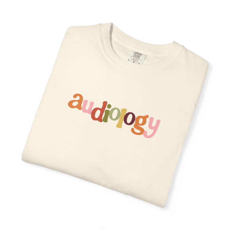 fall audiology comfort colors tee