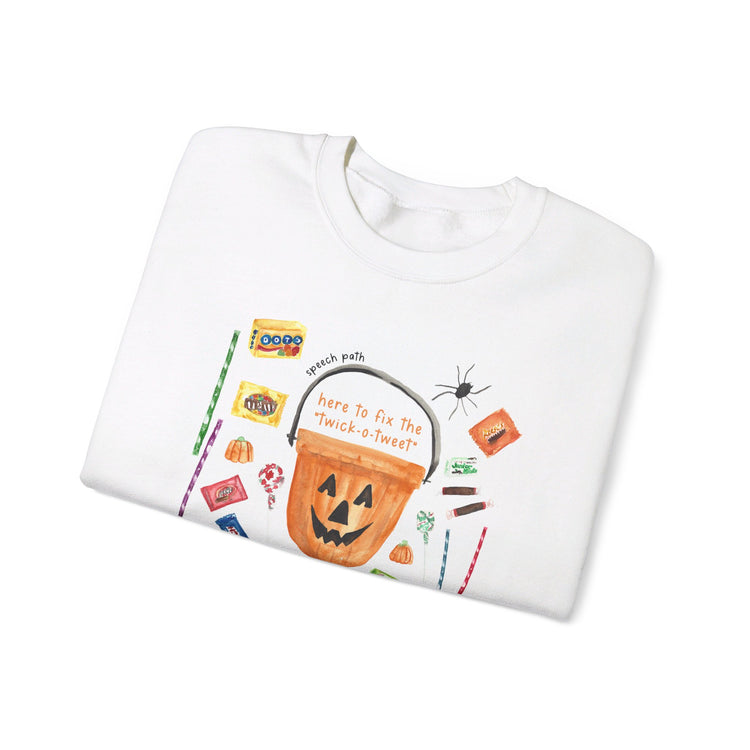 trick or treat crewneck