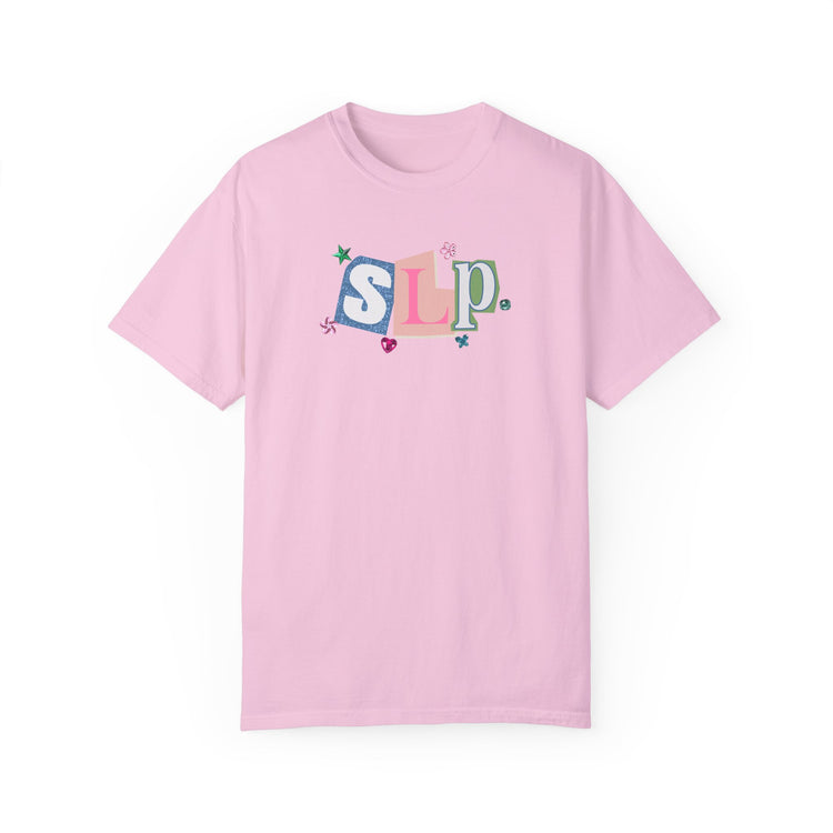 SLP newspaper gem comfort colors tee