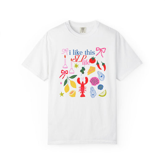 i like this SLP life comfort colors tee