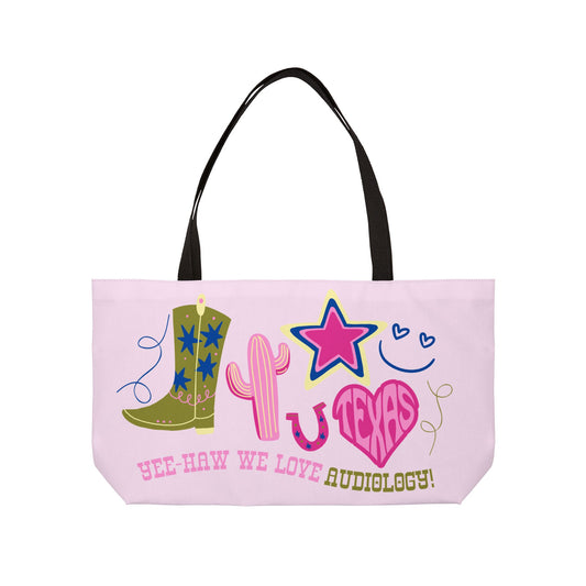 TSHA 2025 tote - Yeehaw We Love Audiology!