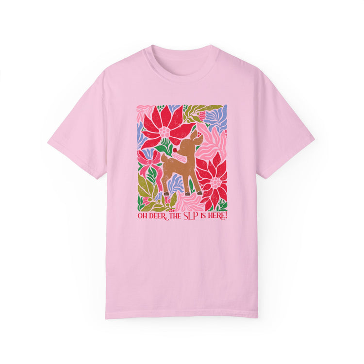 oh deer, the slp is here comfort colors tee