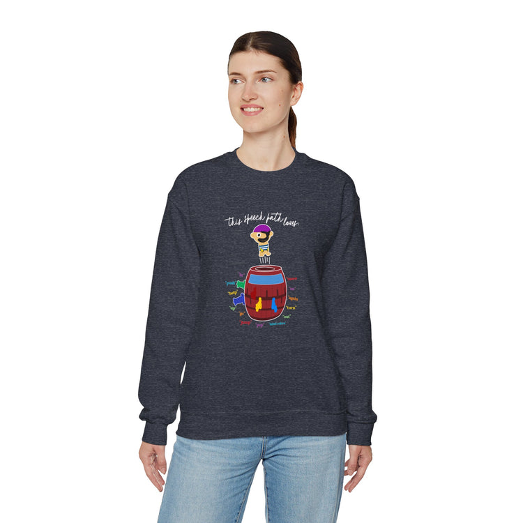 pirate speech path loves crewneck