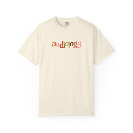 fall audiology comfort colors tee