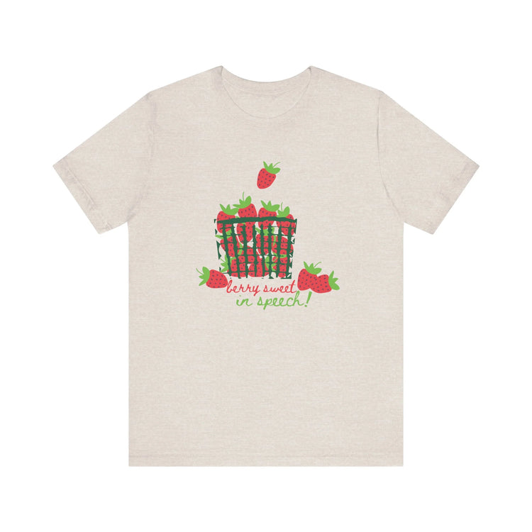 berry sweet in speech! tee (sample sale)
