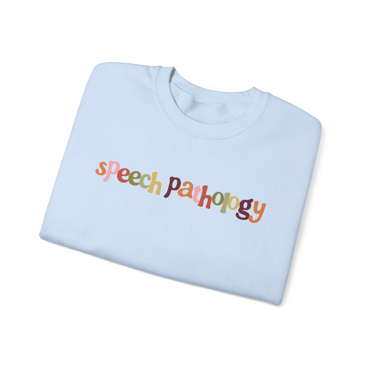 fall speech pathology crewneck