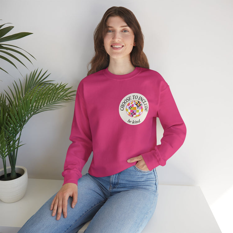 choose to include disco crewneck