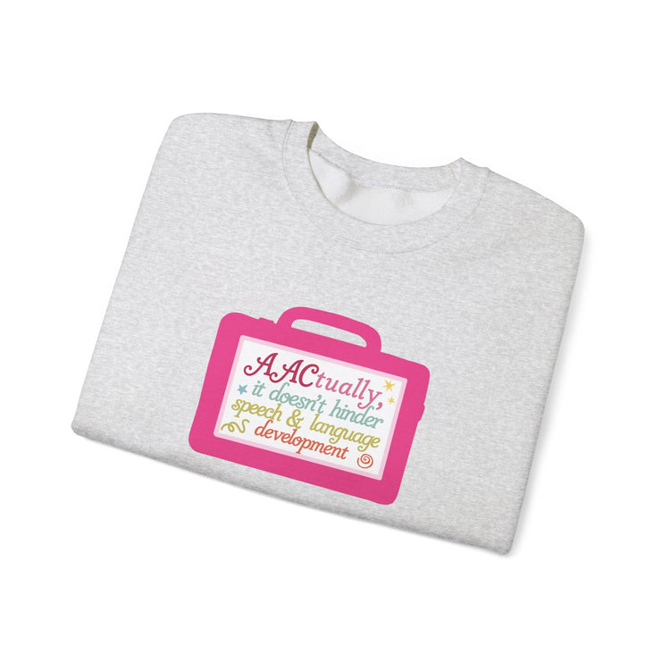 AAC device facts crewneck