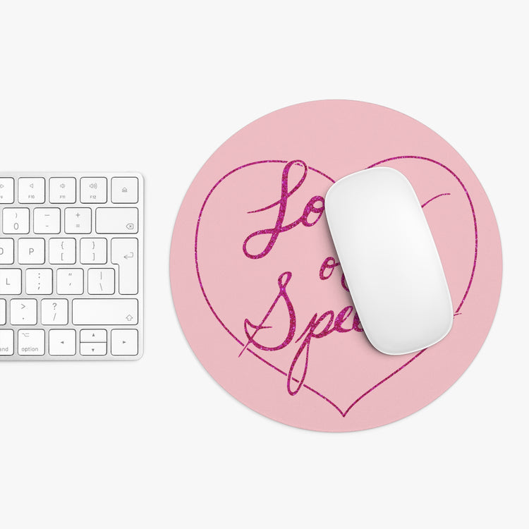 lover of speech mouse pad