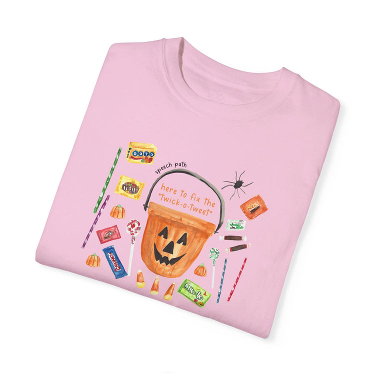 trick or treat comfort colors tee