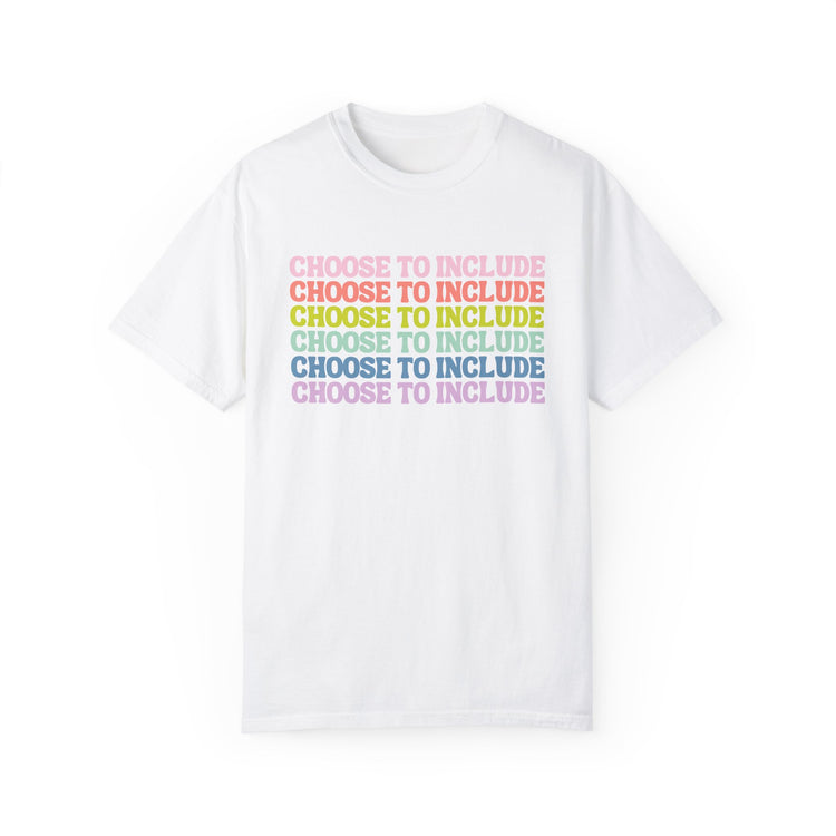 choose to include comfort colors tee