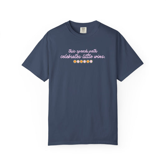 speech path little big wins front/back comfort colors tee