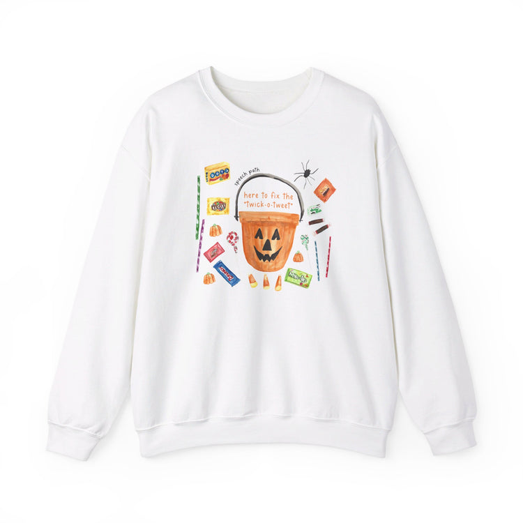 trick or treat crewneck