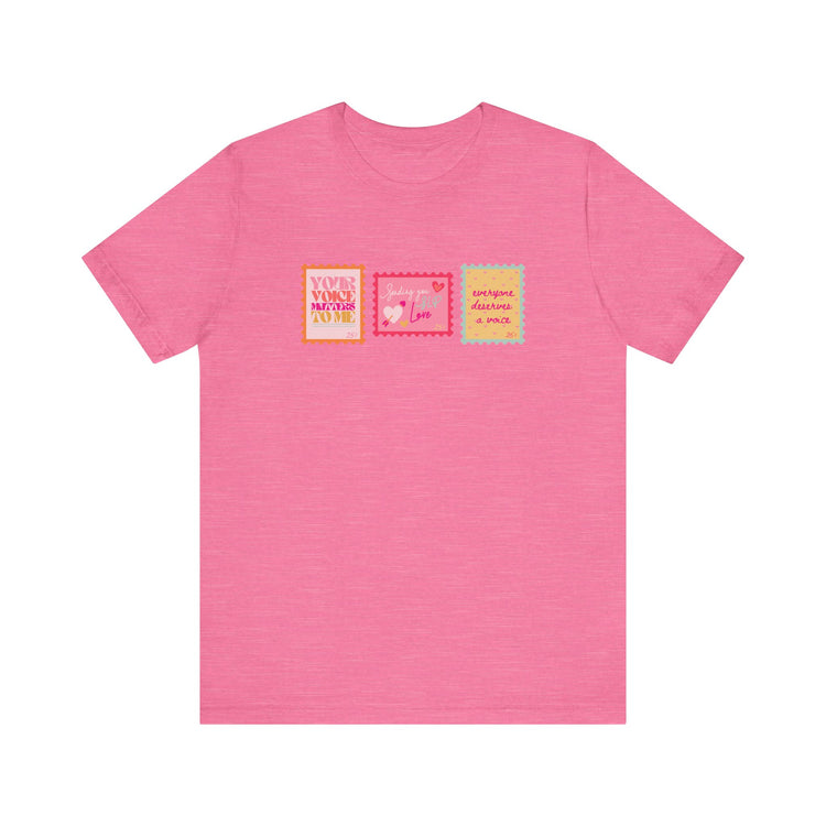 SLP stamps tee