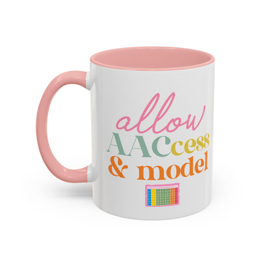 allow AAC access and model mug 11oz