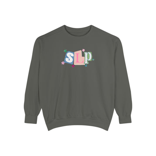 SLP newspaper gem comfort colors crewneck