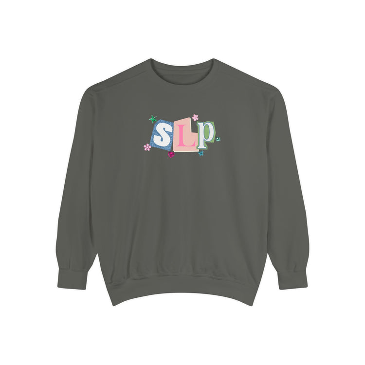 SLP newspaper gem comfort colors crewneck