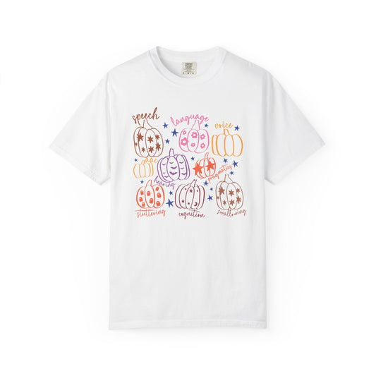 pumpkin slp scope comfort colors tee