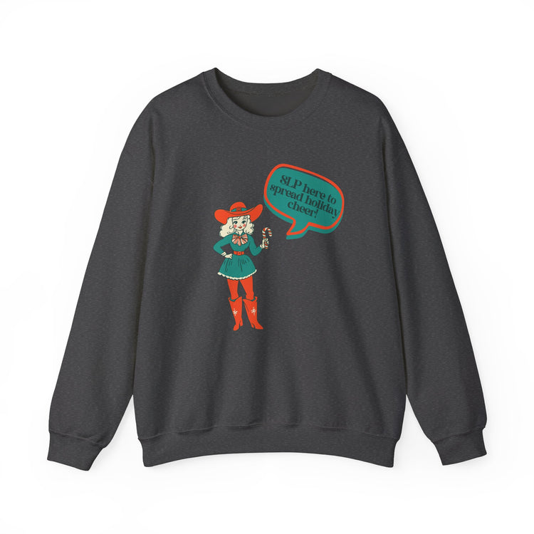 cowgirl elf slp crewneck