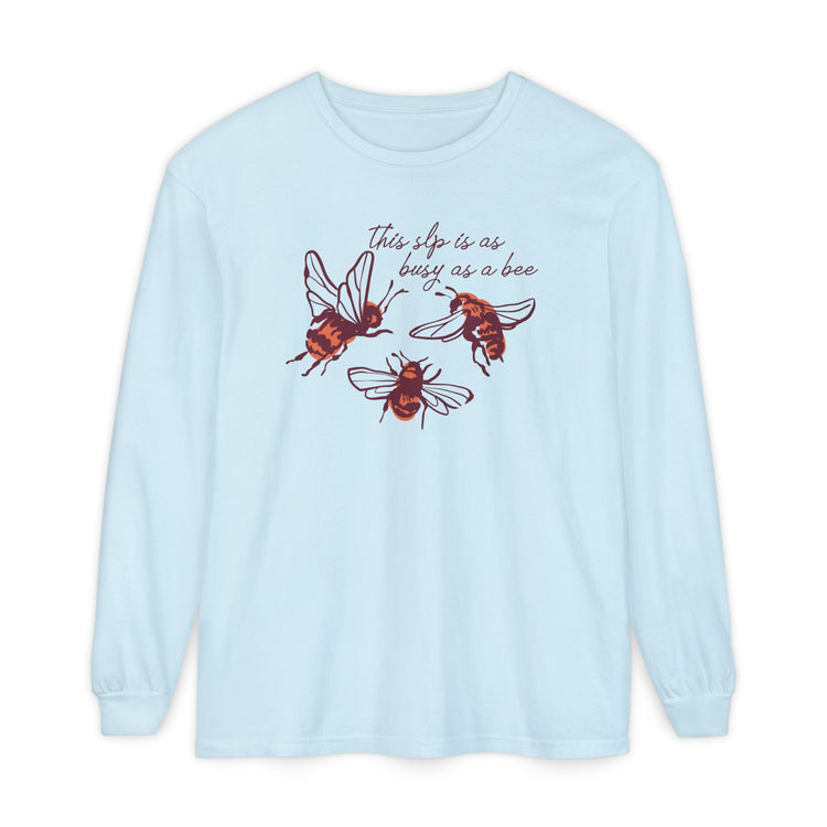 busy as an SLP! long sleeve tee