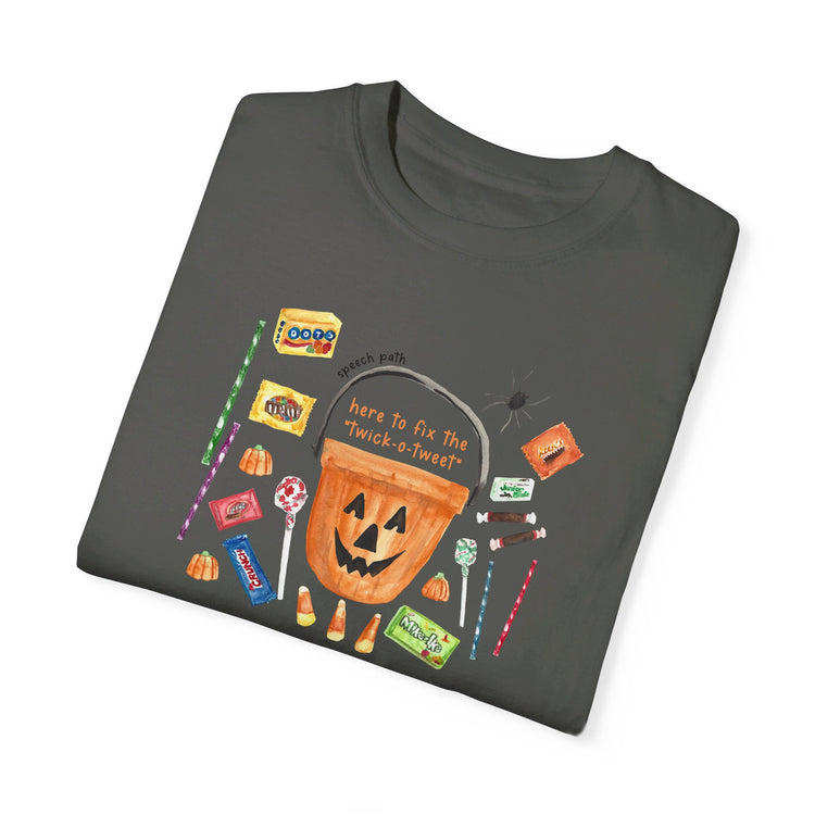 trick or treat comfort colors tee