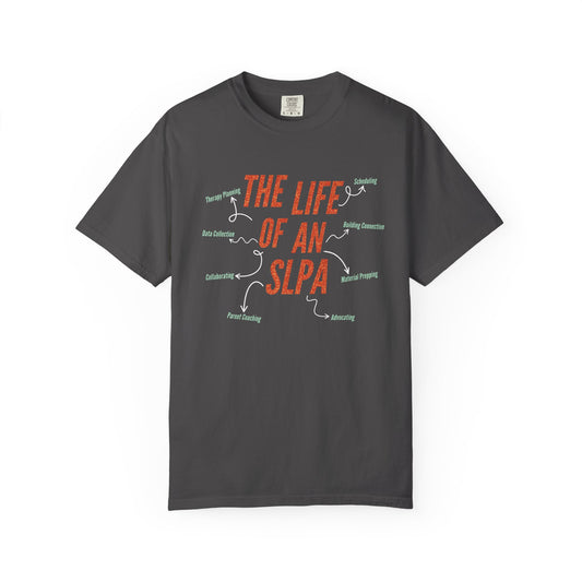 life of an SLPA comfort colors tee