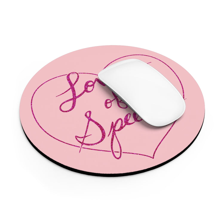 lover of speech mouse pad