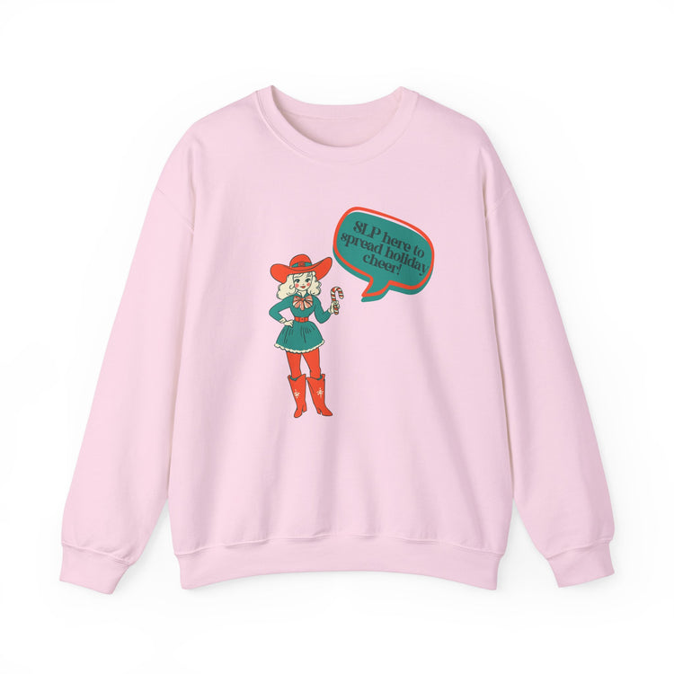 cowgirl elf slp crewneck