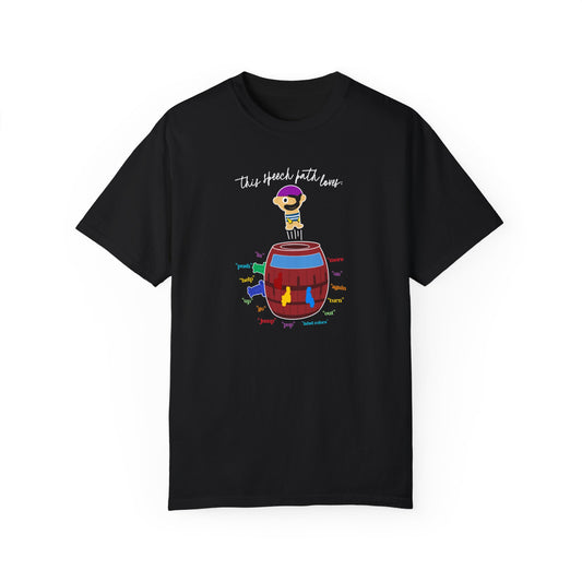 pirate speech path loves comfort colors tee