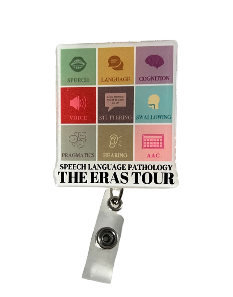 SLP scope eras tour badge reel