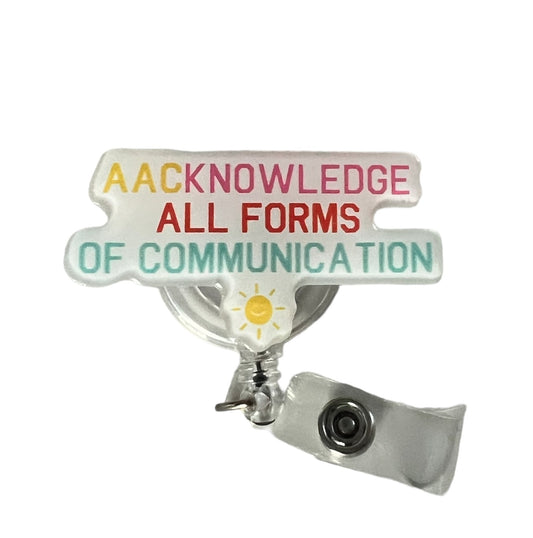 AACknowledge all communication badge reel